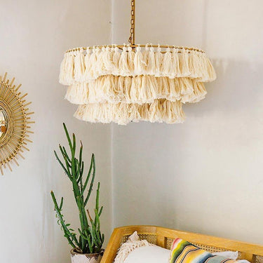 Fela Tassel Chandelier - LUUGAA