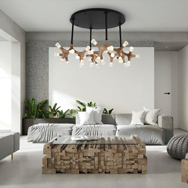 Flower Bone Chandelier - LUUGAA