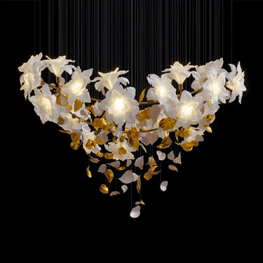 Flying Flowers Fluttering Chandelier - LUUGAA
