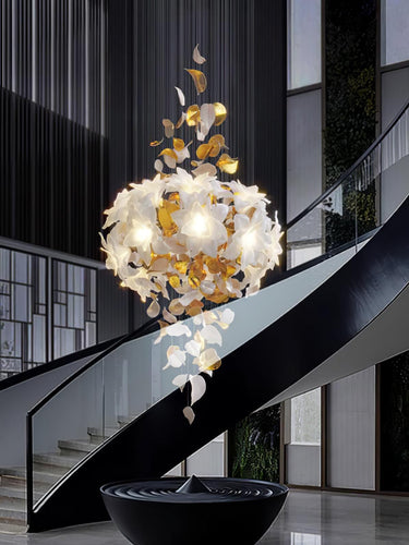 Flying Flowers Fluttering Chandelier - LUUGAA
