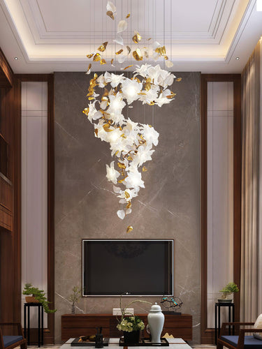 Flying Flowers Fluttering Chandelier - LUUGAA