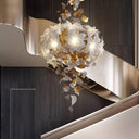 Flying Flowers Fluttering Chandelier - LUUGAA