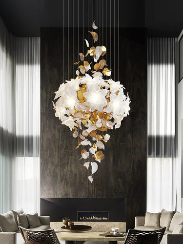Flying Flowers Fluttering Chandelier - LUUGAA