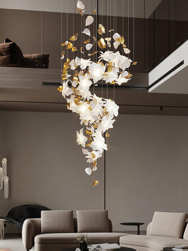 Flying Flowers Fluttering Chandelier - LUUGAA