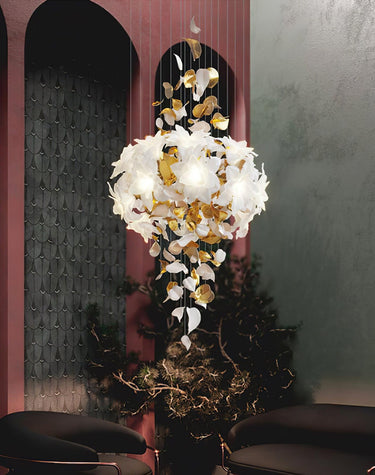Flying Flowers Fluttering Chandelier - LUUGAA