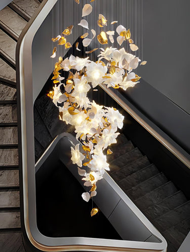 Flying Flowers Fluttering Chandelier - LUUGAA
