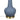 Genie Style Blue Ceramic Table Lamp - LUUGAA