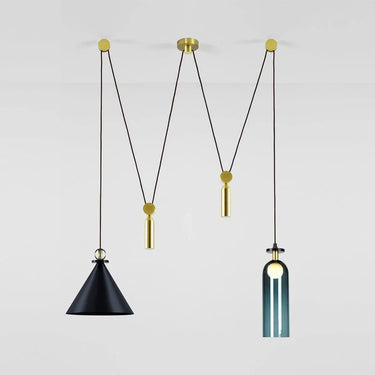 Geometric Shape Art Modern Chandelier - LUUGAA