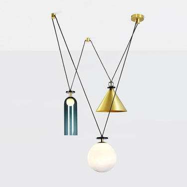 Geometric Shape Art Modern Chandelier - LUUGAA