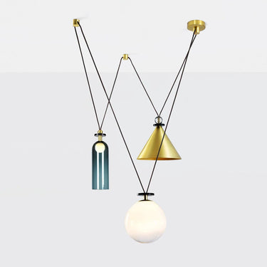 Geometric Shape Art Modern Chandelier - LUUGAA
