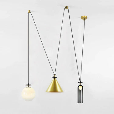 Geometric Shape Art Modern Chandelier - LUUGAA
