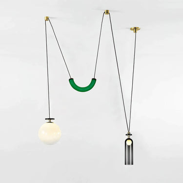 Geometric Shape Art Modern Chandelier - LUUGAA