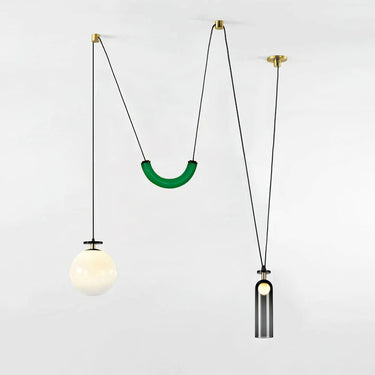 Geometric Shape Art Modern Chandelier - LUUGAA