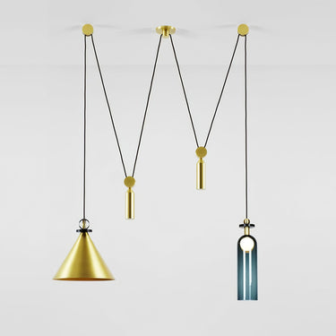 Geometric Shape Art Modern Chandelier - LUUGAA