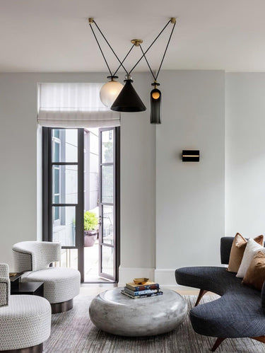 Geometric Shape Art Modern Chandelier - LUUGAA