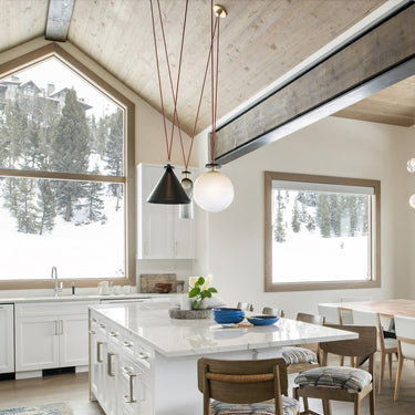 Geometric Shape Art Modern Chandelier - LUUGAA