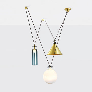 Geometric Shape Art Modern Chandelier - LUUGAA