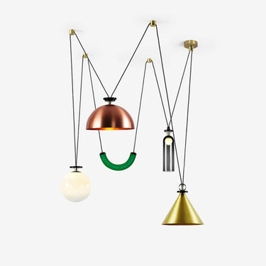 Geometric Shape Art Modern Chandelier - LUUGAA
