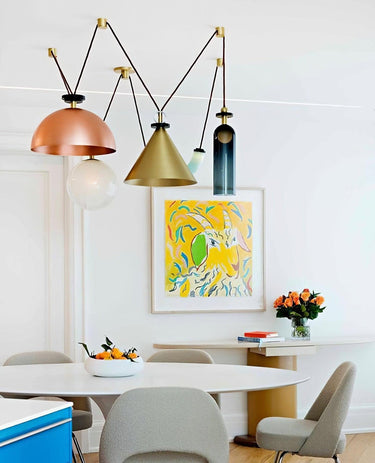 Geometric Shape Art Modern Chandelier - LUUGAA