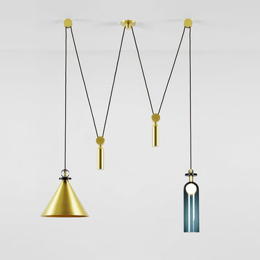 Geometric Shape Art Modern Chandelier - LUUGAA