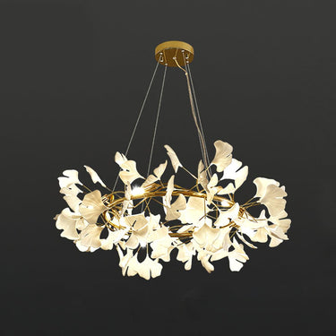 Ginkgo Halo Chandelier - LUUGAA