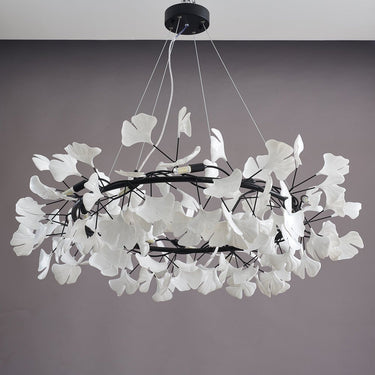 Ginkgo Halo Chandelier - LUUGAA