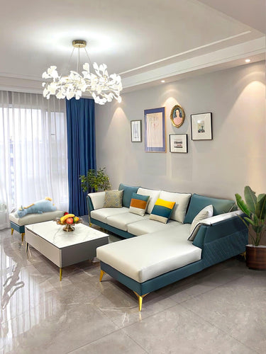 Ginkgo Halo Chandelier - LUUGAA