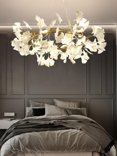 Ginkgo Halo Chandelier - LUUGAA