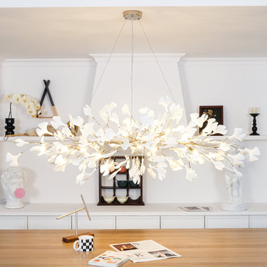 Ginkgo Leaf Chandelier Model A - LUUGAA