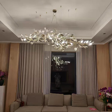 Ginkgo Leaf Chandelier Model B - LUUGAA