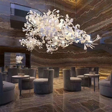 Ginkgo Leaf Chandelier Model B - LUUGAA