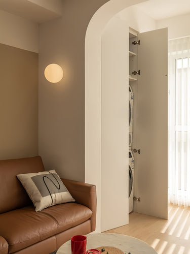 Glass Mini Orb Wall Lamp - LUUGAA