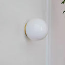 Glass Mini Orb Wall Lamp - LUUGAA