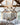 Gold White Leaves Combination Ginkgo Chandeliers - LUUGAA