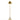 Gold & White Modern Iron Floor Lamp - LUUGAA