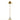 Gold & White Modern Iron Floor Lamp - LUUGAA