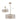 Golden Aura Modern Crystal Drum Chandelier - LUUGAA