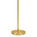 Golden Rattan Elegance Floor Lamp - LUUGAA