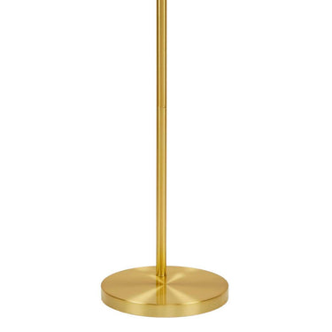 Golden Rattan Elegance Floor Lamp - LUUGAA