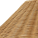Golden Rattan Elegance Floor Lamp - LUUGAA