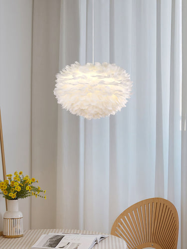 Goose Feathers Pendant Lamp - LUUGAA