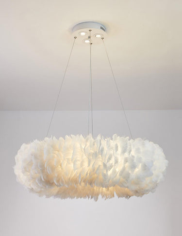 Goose Feathers Pendant Lamp - LUUGAA