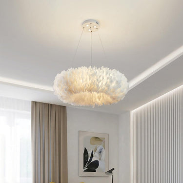 Goose Feathers Pendant Lamp - LUUGAA