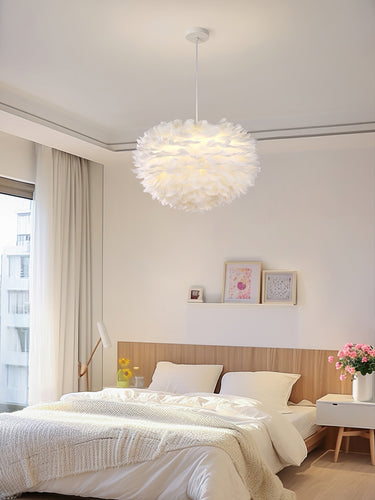 Goose Feathers Pendant Lamp - LUUGAA
