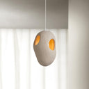 Hand - Built White Pendant Lamp - LUUGAA