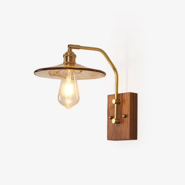 Heritage Walnut Wall Lamp - LUUGAA