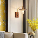 Heritage Walnut Wall Lamp - LUUGAA