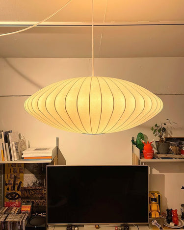 Imitation Silk Bubble Swag Pendant Light - LUUGAA
