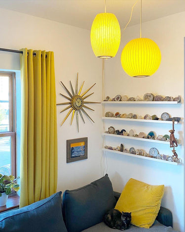 Imitation Silk Bubble Swag Pendant Light - LUUGAA