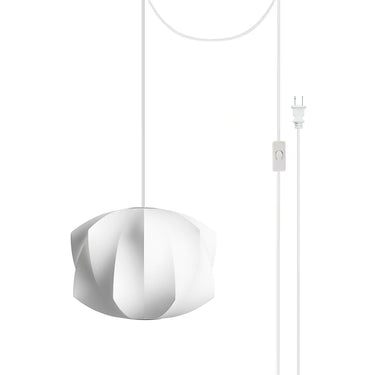 Imitation Silk Bubble Swag Pendant Light - LUUGAA